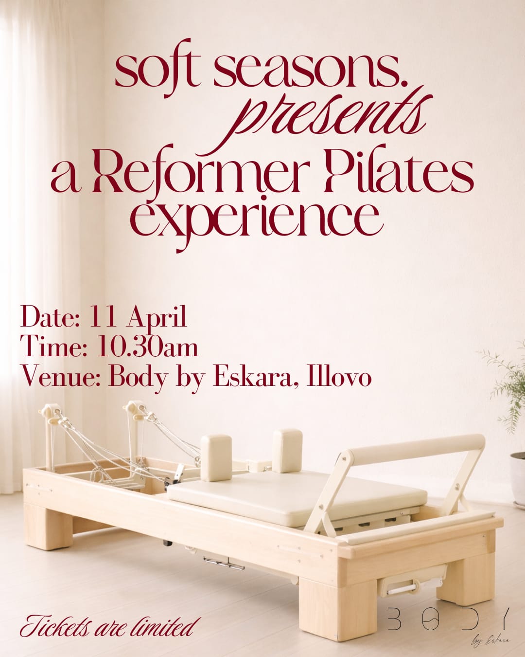 A reformer pilates experience