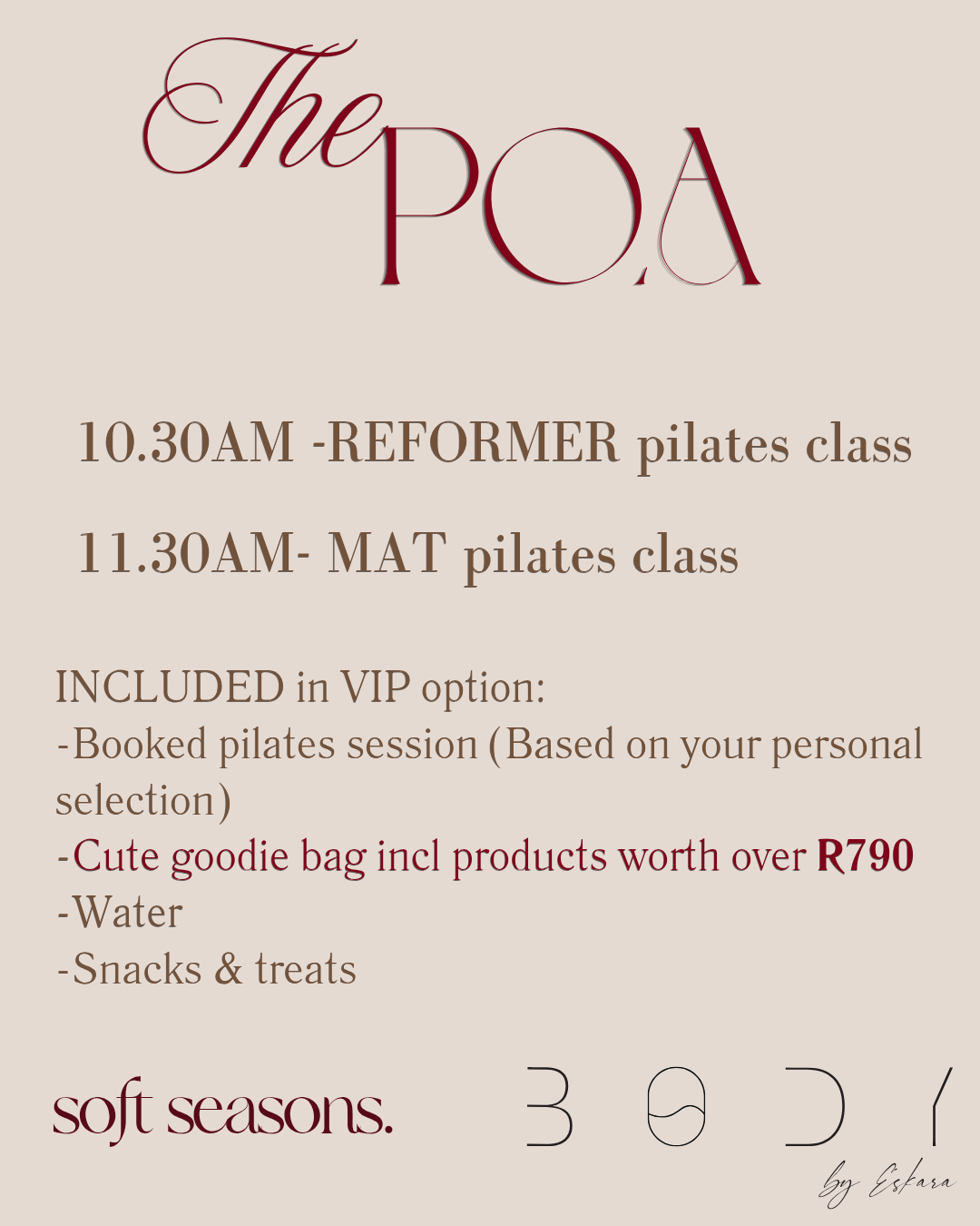 A reformer pilates experience